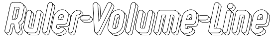 Ruler Volume Line Normal.ttf