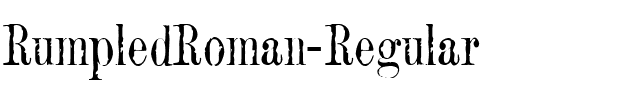 RumpledRoman Regular.ttf