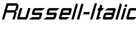 Russell Italic.ttf