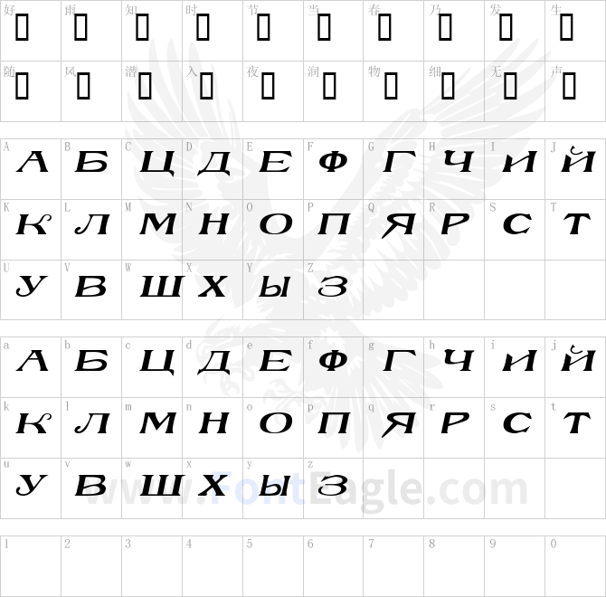 RussianBlock-Italic