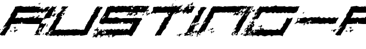 Rusting Robotica Italic.otf