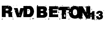 RvD_BETON13 Regular.ttf