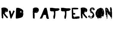 RvD_PATTERSON Regular.ttf