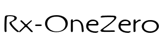 Rx-OneZero Regular.ttf