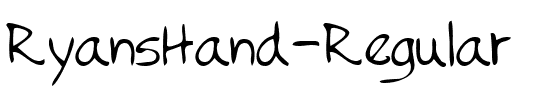 RyansHand Regular.ttf