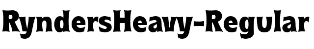RyndersHeavy Regular.ttf