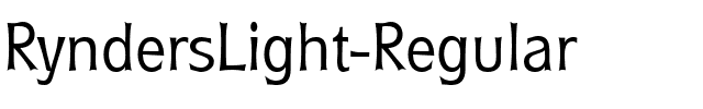 RyndersLight Regular.ttf