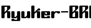Ryuker BRK Normal.ttf