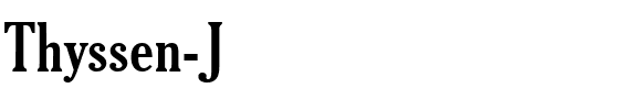 Thyssen J Regular.ttf