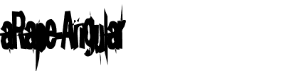 aRape Angular Regular.ttf
