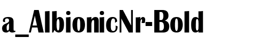 a_AlbionicNr Bold.ttf
