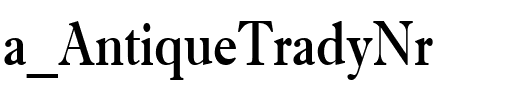 a_AntiqueTradyNr Regular.ttf