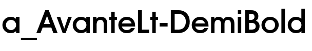 a_AvanteLt DemiBold.ttf