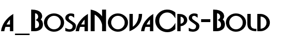 a_BosaNovaCps Bold.ttf