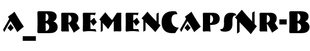 a_BremenCapsNr Bold.ttf