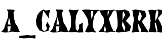 a_CalyxBrk Regular.ttf