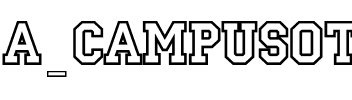a_CampusOtl Regular.ttf