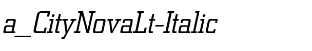 a_CityNovaLt Italic.ttf