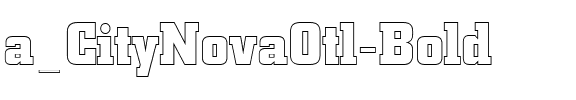a_CityNovaOtl Bold Regular.ttf