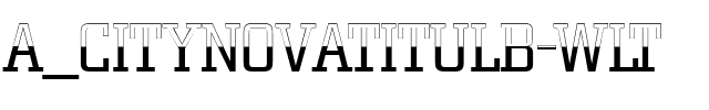 a_CityNovaTitulB&WLt Regular.ttf