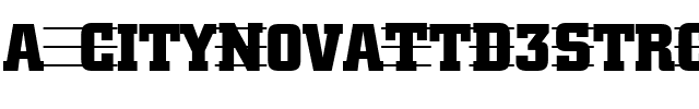 a_CityNovaTtD3StrCmb Regular.ttf