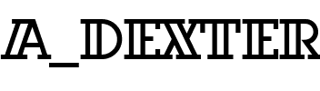 a_DexterOtl Regular.ttf