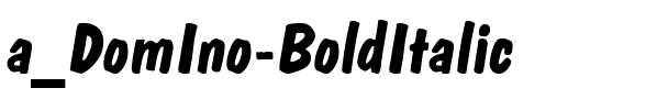 a_DomIno BoldItalic.ttf