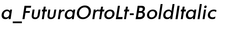 a_FuturaOrtoLt BoldItalic.ttf