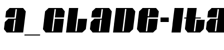 a_Glade Italic.ttf