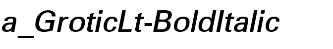 a_GroticLt BoldItalic.ttf