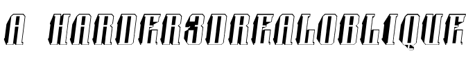 a_Harder3dObl Regular.ttf