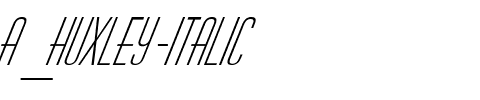 a_Huxley Italic.ttf