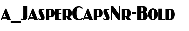 a_JasperCapsNr Bold.ttf