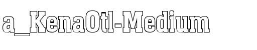 a_KenaOtl Medium.ttf