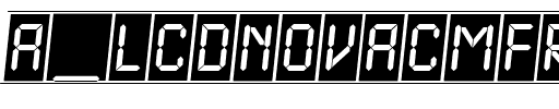 a_LCDNovaCmFrObl Regular.ttf