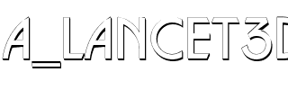 a_Lancet3D Regular.ttf