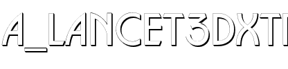 a_Lancet3Dxtr Regular.ttf