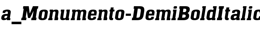 a_Monumento DemiBoldItalic.ttf