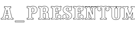 a_PresentumOtl Regular.ttf