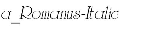 a_Romanus Italic.ttf