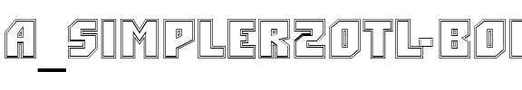 a_Simpler2Otl Bold.ttf