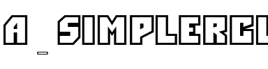 a_SimplerClg Regular.ttf