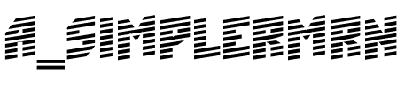 a_SimplerMrnUp Regular.ttf