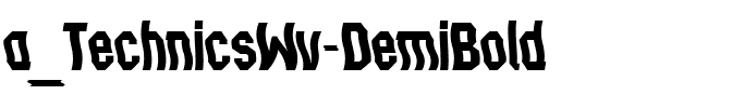 a_TechnicsWv DemiBold.ttf