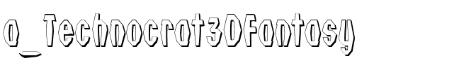 a_Technocrat3DFnt Regular.ttf