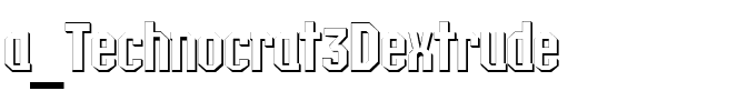 a_Technocrat3Dxtr Regular.ttf