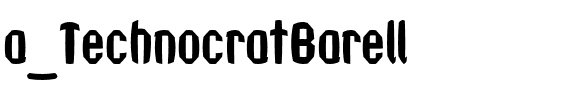 a_TechnocratBrl Regular.ttf