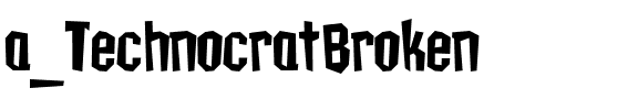 a_TechnocratBrk Regular.ttf