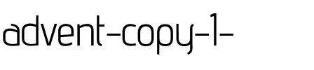 advent Regular.ttf