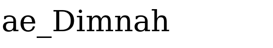ae_Dimnah Regular.ttf